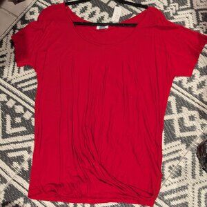 New With Tag- Women's Meeting Red Loose Fitting Old Navy Top